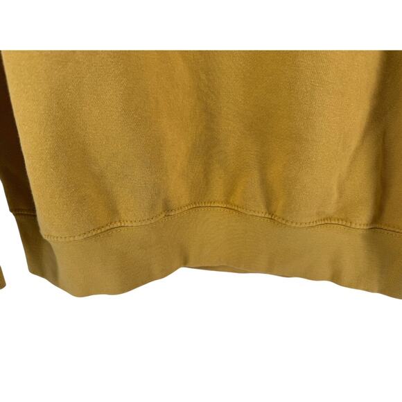 Fanjoy X Colby Brock Men's Mustard Yellow Now Or Never Sweatshirt Size Large - Picture 2 of 5